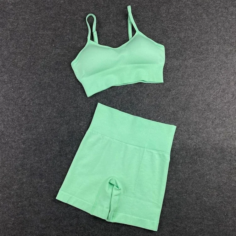 Conjunto de ropa deportiva para mujer, Sujetador deportivo