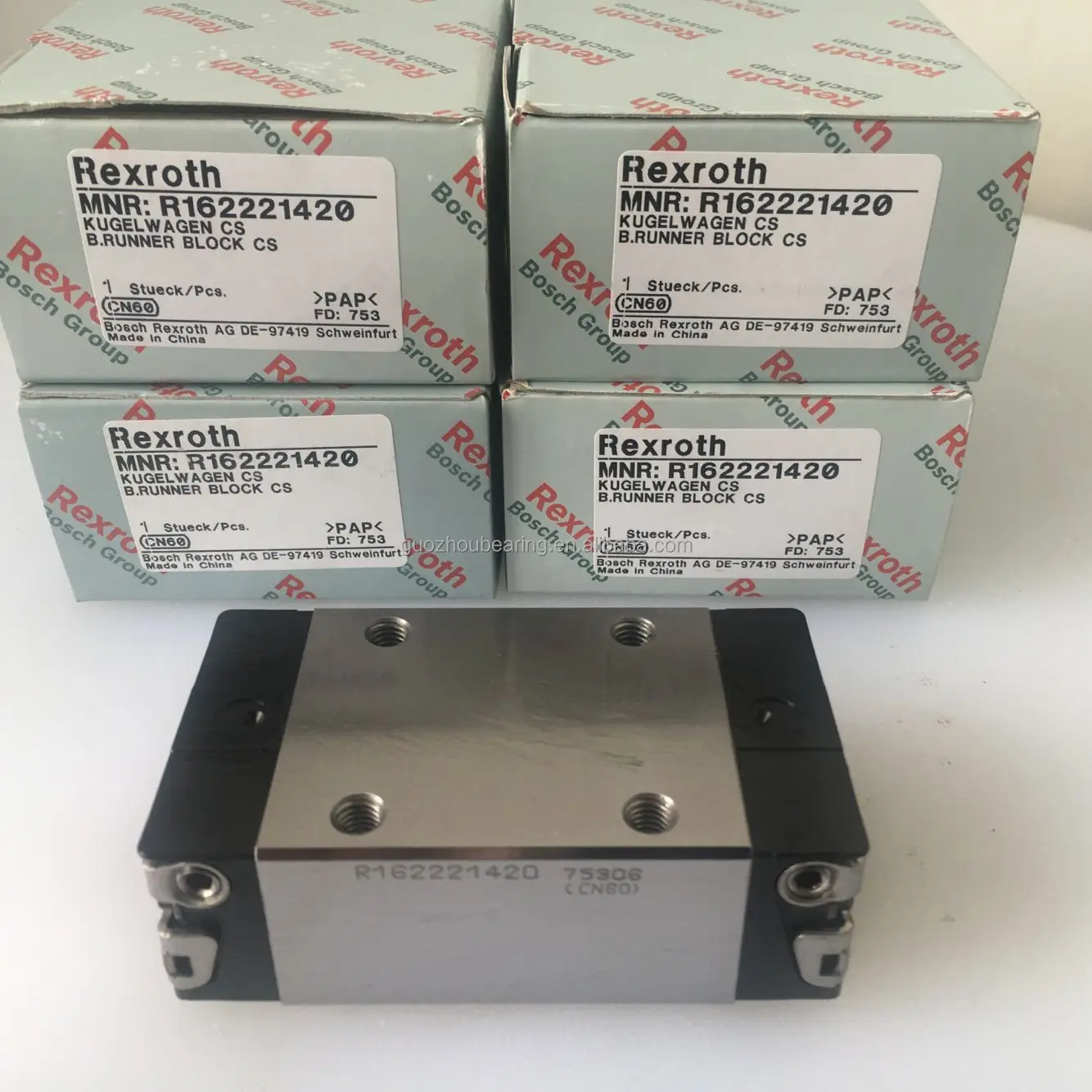 Rexroth Linear Guide Block R162221220 R162222220 R162223220 R162229320