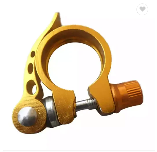 Mountain Bike Seat Pipe Clamp Bicycle Shelf Seat Pipe Clamp Lock Quick