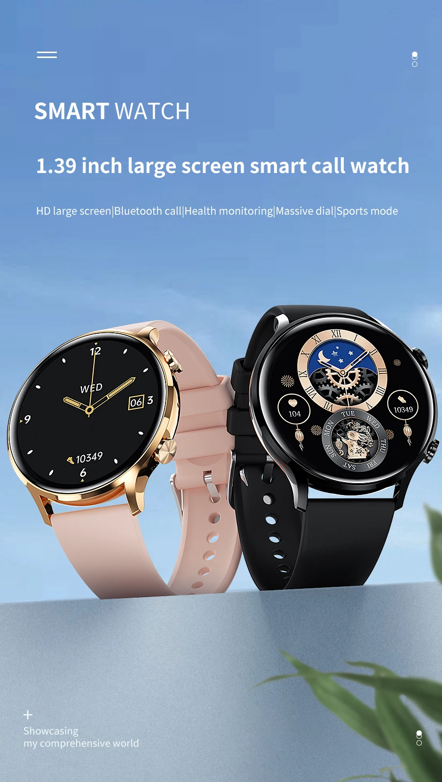 Welcome OEM Order, Factory Whole Selling 2025 Sanvnet Qs40 1.39 Inch Tft Smart Watch Heart Rate Monitoring Ip67 Waterproof Bt Calling Sport Smart Watch For Man Women - Buy Call Answering Smart Watch unisex Smart Watch round Shape Smart Watch sleep Monitoring Smart Watch tft Display Smart Watch