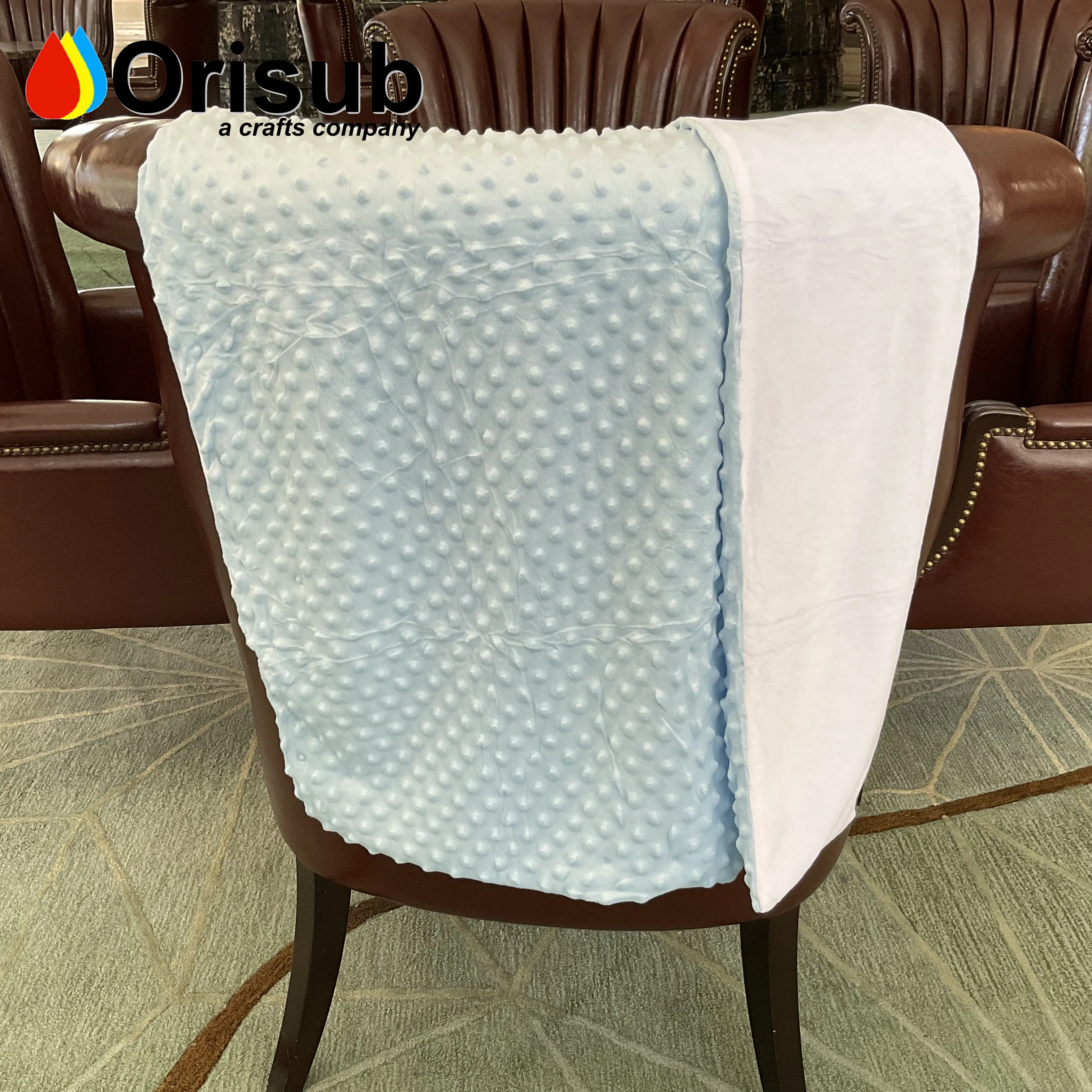 Personalized Beaded Massage Baby Blanket for Dye Sublimation