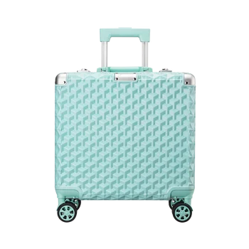 2024 Popular Wholesale 18-inch Aluminium Hard-shell Case Luggage Travel Bags Suitcase