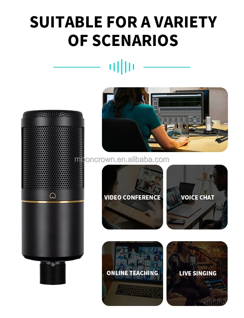 ZX-320 Condenser Microphone - Professional Live Streaming