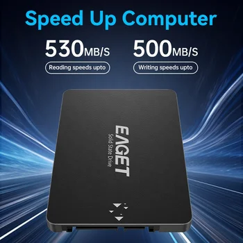 EAGET S205-4 Internal SSDs 240GB/480GB/1TB, SATA III Industrial