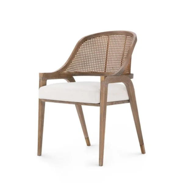 Moroccan - Inspired Rattan Lounge Chairs with Cushions: Luxurious Relaxation for Rooftop Terraces in Marrakech