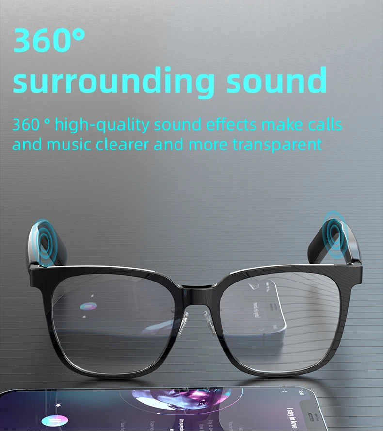 Chinese factory supplier supply  Men Outdoor Sunglasses Sg18pro Smart Audio Glasses Bt Call Music Player Uv Protection Dual Lenses Smart Wearable Headset 2025 - Buy Music Smart Glasses smart Wearable Headset outdoor Sunglasses