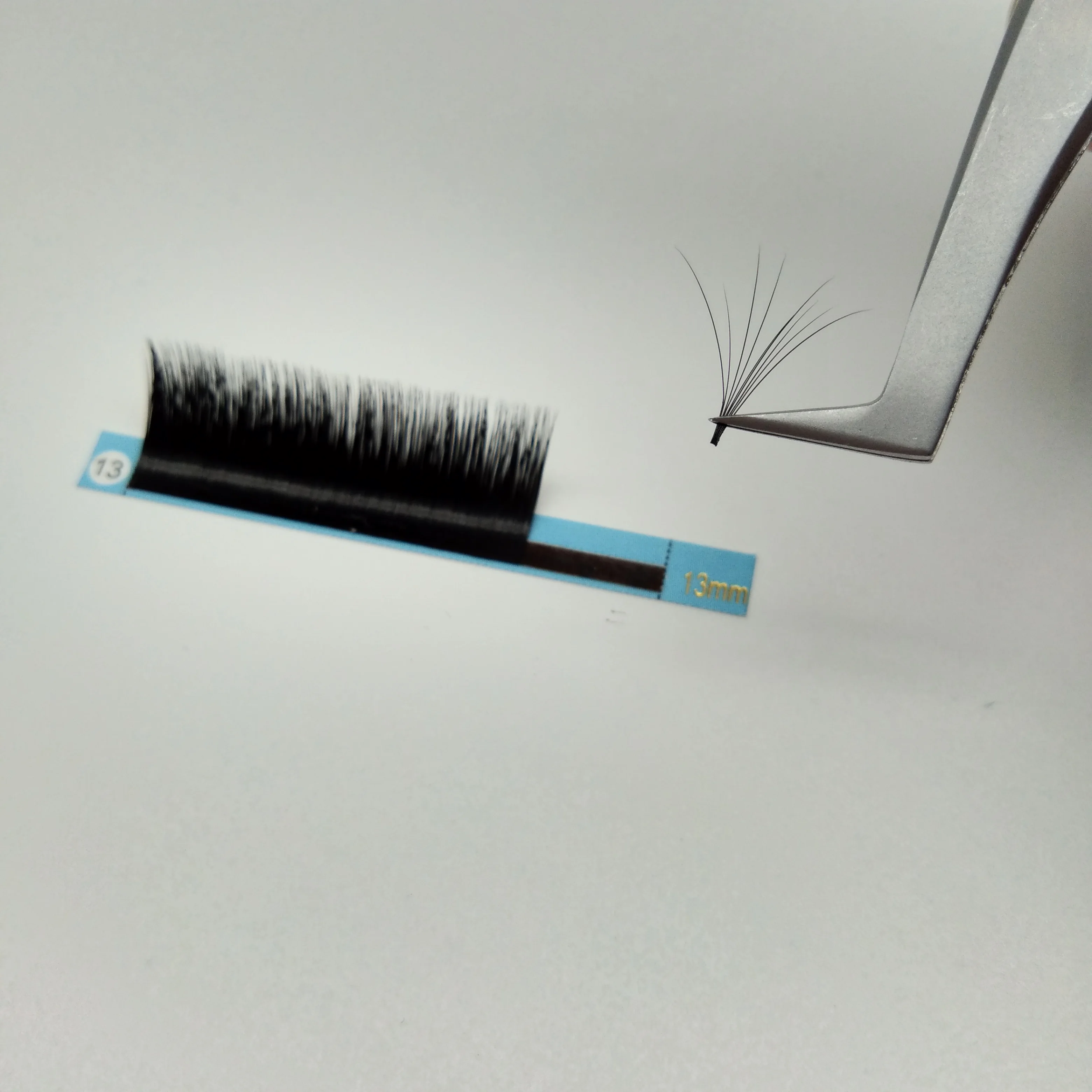 Высококлассная Фирменная торговая марка черный матовый J B C D L PBT Шелковый легкий веер для быстрого объема веер для наращивания ресниц Фирменная торговая марка