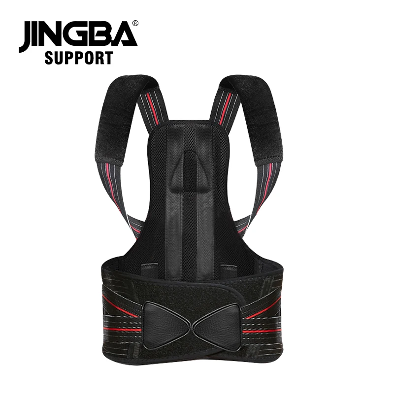 JINGBA FDA CE ISO Factory Posture Corrector Vest Improve Posture Provide Lumbar Support Lumbar Shoulder Brace Back Straightener