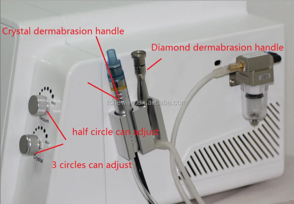High Quality Microdermabrasion Machine Oxygen Jet Glow Diamond Dermabrasion Skin Care Tools Crystal Vacuum Powder for Breast