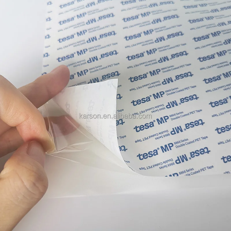 Tesa 88663 MP PET 150um Double Coated Tape - Waterproof & Durable