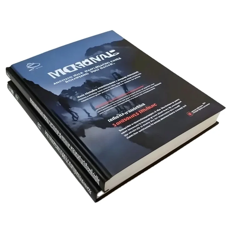 Customized A4/A5 Size Cardboard Photo Book Cookbook Magazine Brochures Catalogue Hard Softcover Story Publishing Coated Paper