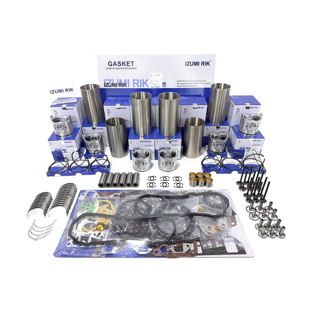 IZUMI RIK C490BPC, C490B Kit baik pulih dengan kit gasket, bearing utama & rod dengan pencuci tujah, panduan & dudukan injap untuk Xinchai