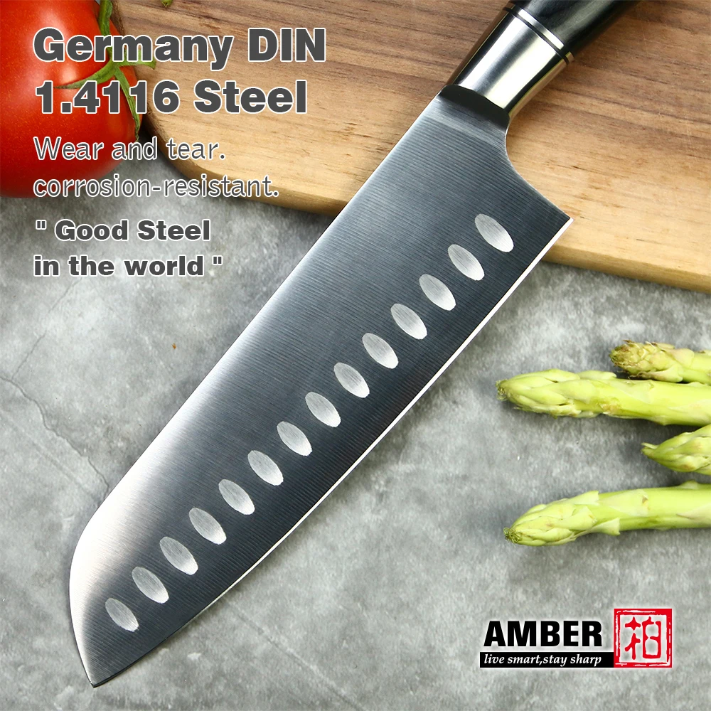 Amber German Knife Set