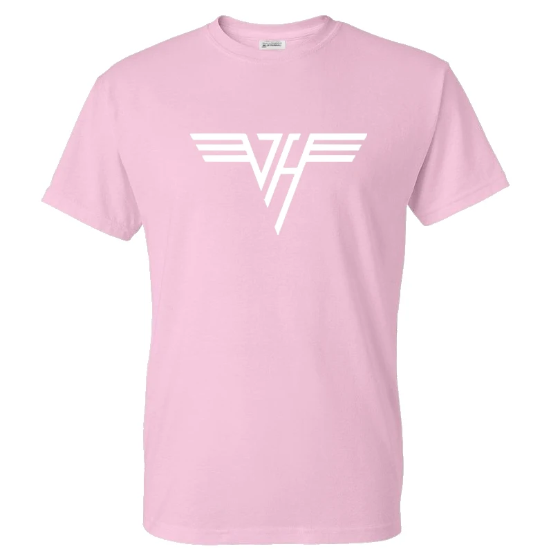 Rock Off – Maglietta Ufficiale Van Halen Uomo – Logo Classico Rosso, Scollo A V, Taglia Large - 4