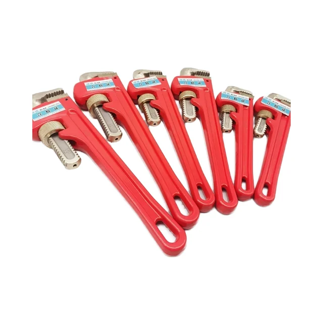 Heavy-Duty Explosion-Proof Light Pipe Wrench Copper Non-Sparking Complete Specifications Non-Sparking Complete Specifications