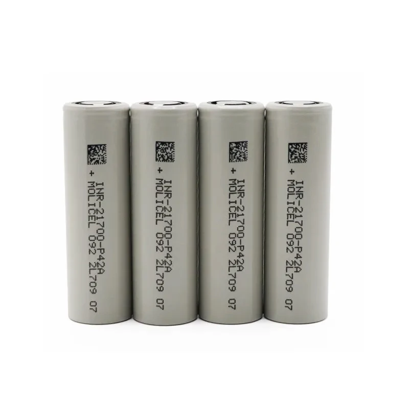 Original Molicel Inr21700 P42a 4200mah Li-ion Battery Rechargeable High ...