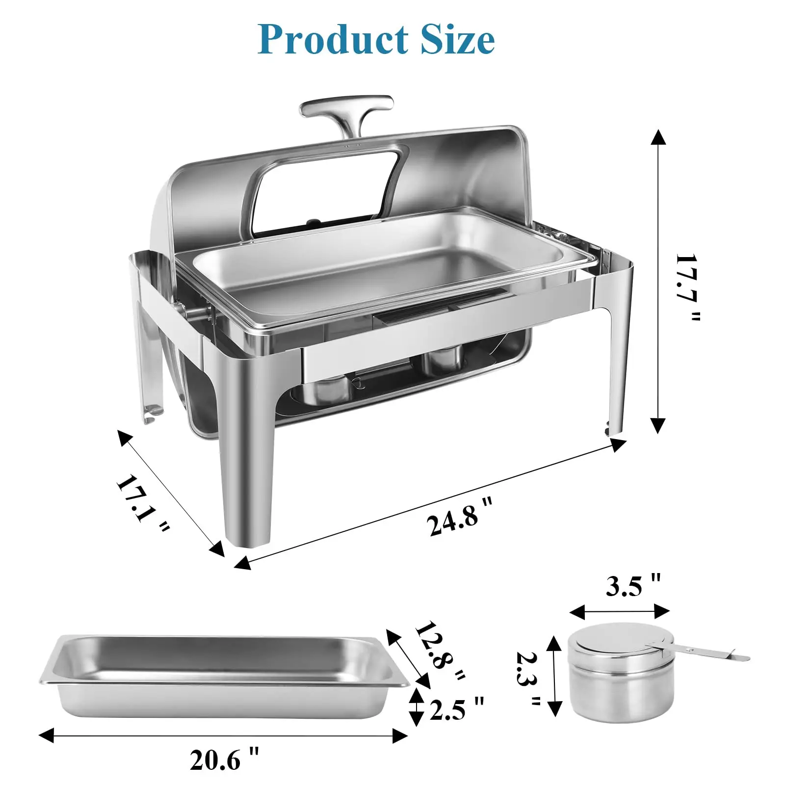 Hot Hotel Products Cheap Cookware Set Commercial Buffet Stove Food