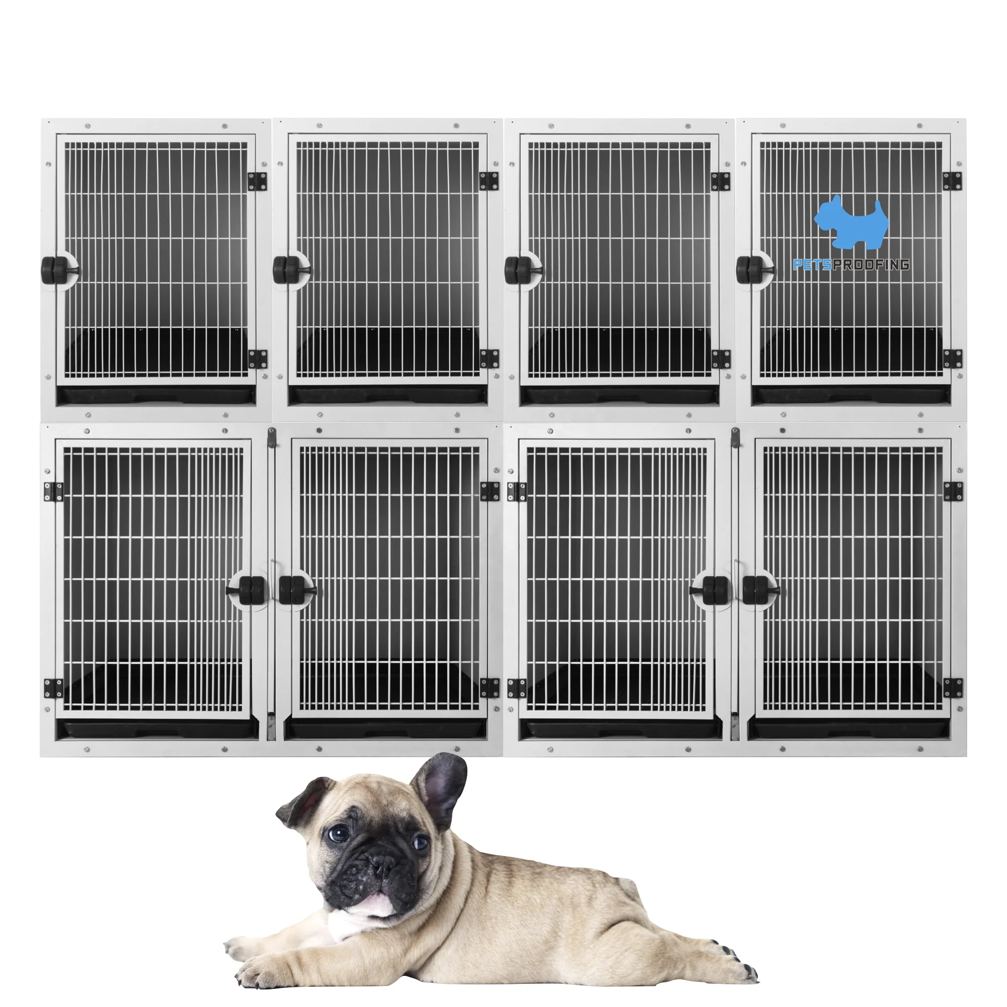 Clinic Luxury Veterinary Heavy Duty Modular Breeding Animal Stainless