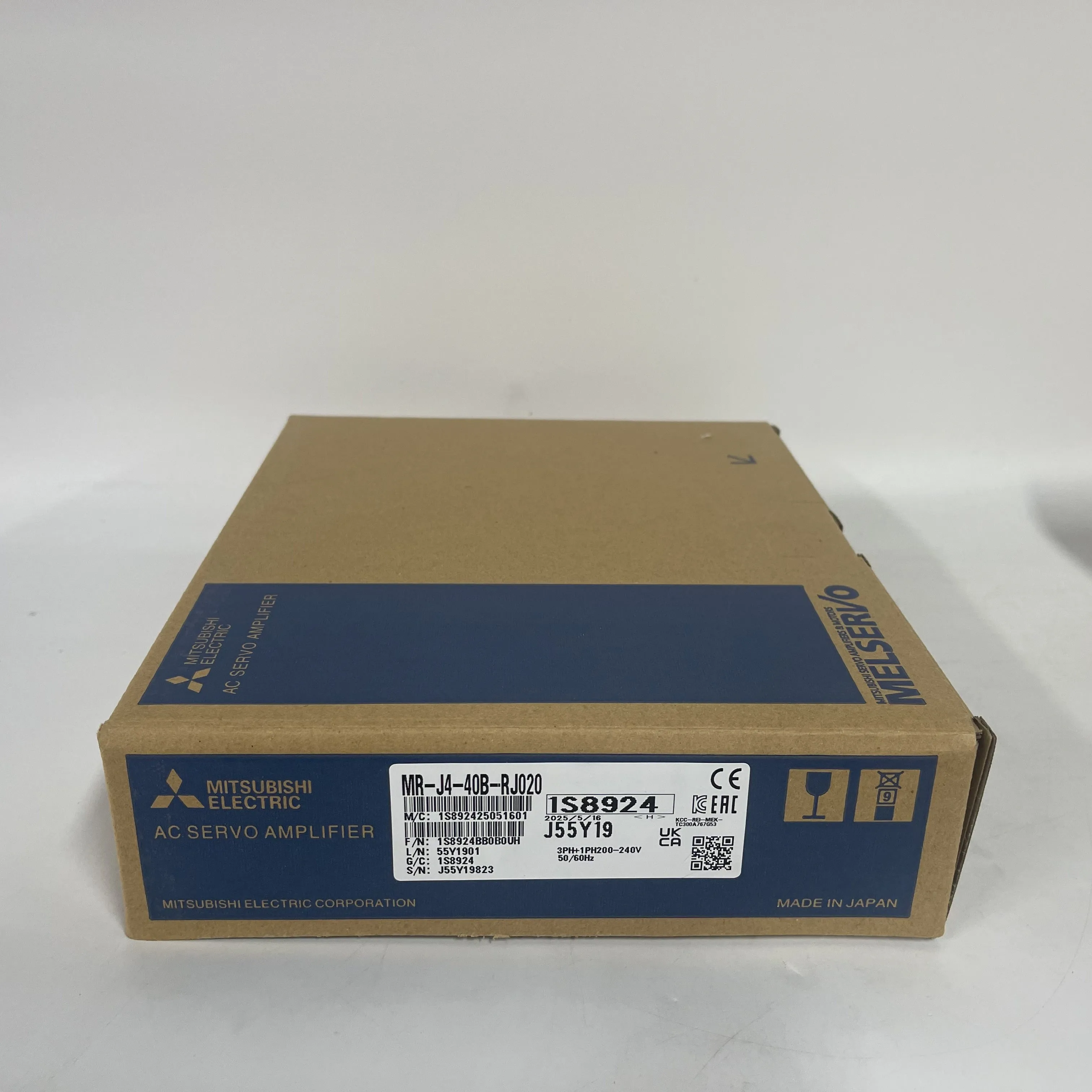 Mitsubishi AC Servo Amplifier MR-J4-40B-RJ020