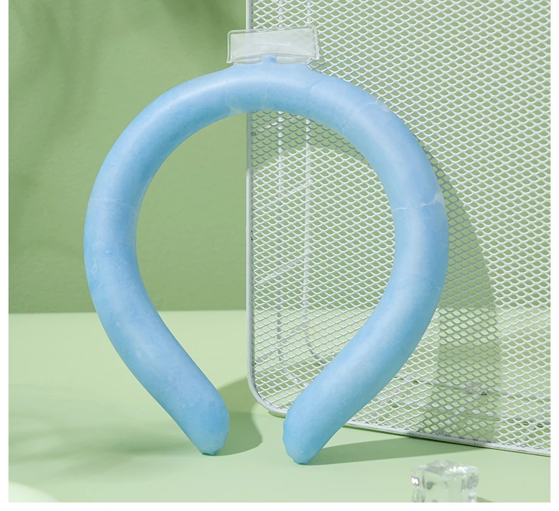 Pcm Automatic Gel Ice Pack Neck Cooling Tube Sports Outdoor Neck Cooler