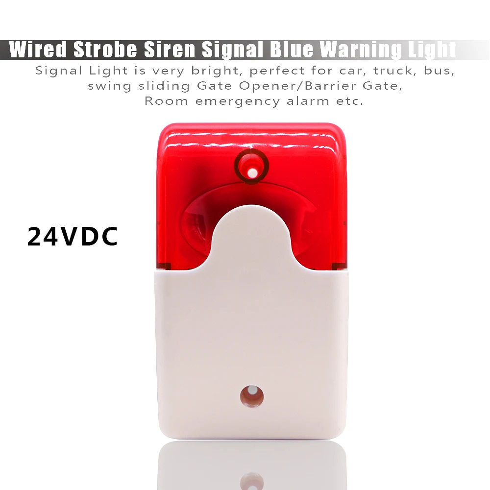 Wired Security Alarm System with Strobe Light APP Control OEM