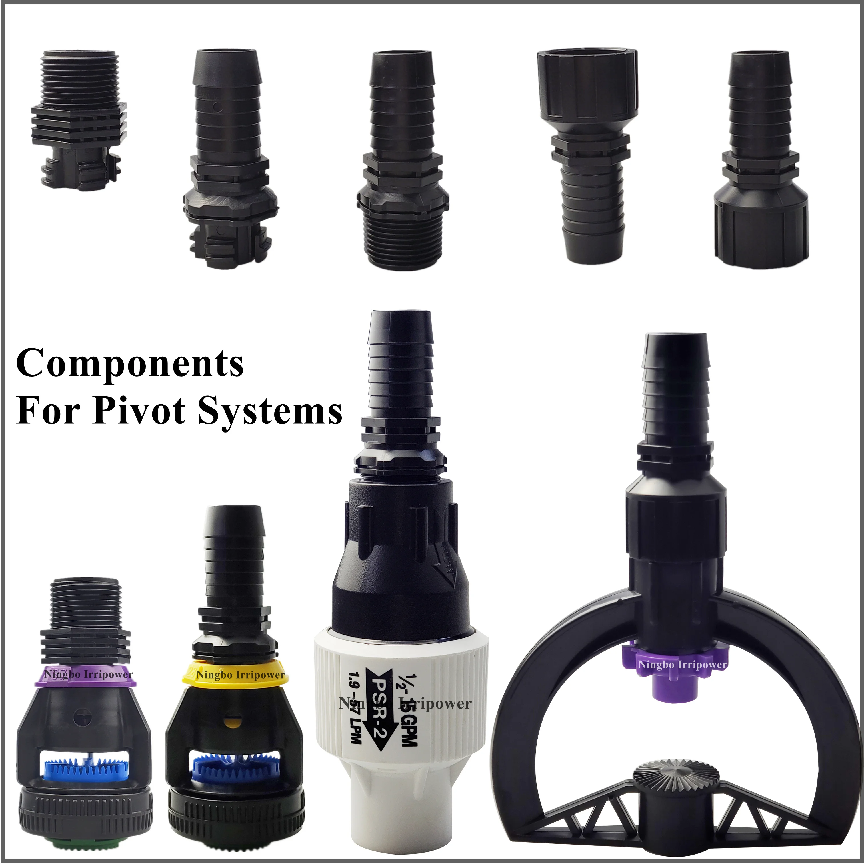 3/4" Hose Barb X Square Thread Hose Barb Fitting For Mounting Pivot Sprinkler D3000 R3000 Buy