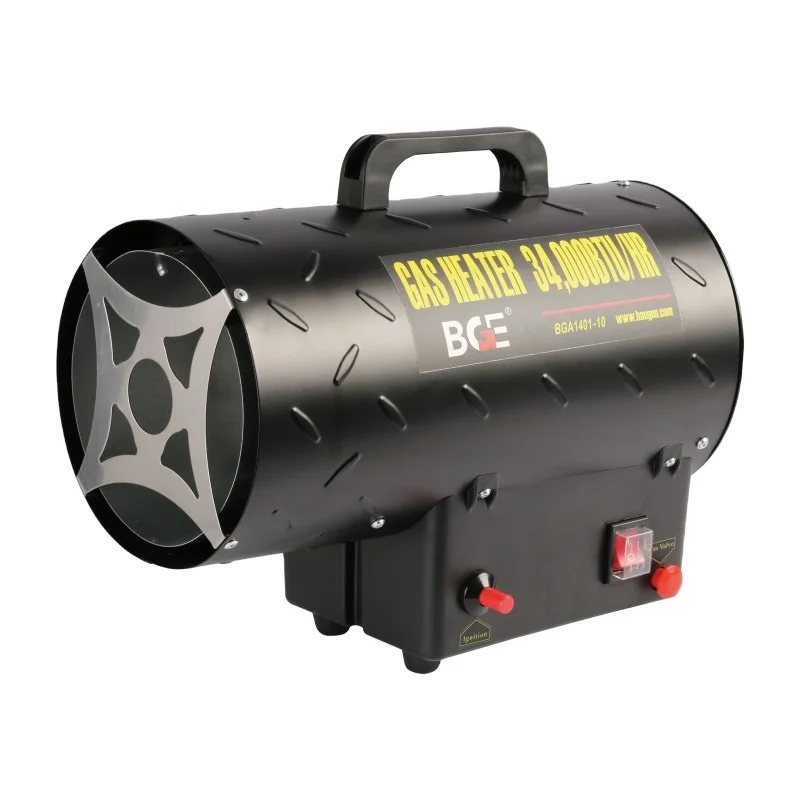 LPG/Gas Heater 10KW Air Forced Portable Heaters Portable Heat for  Construction Sites Greenhouse Poultry