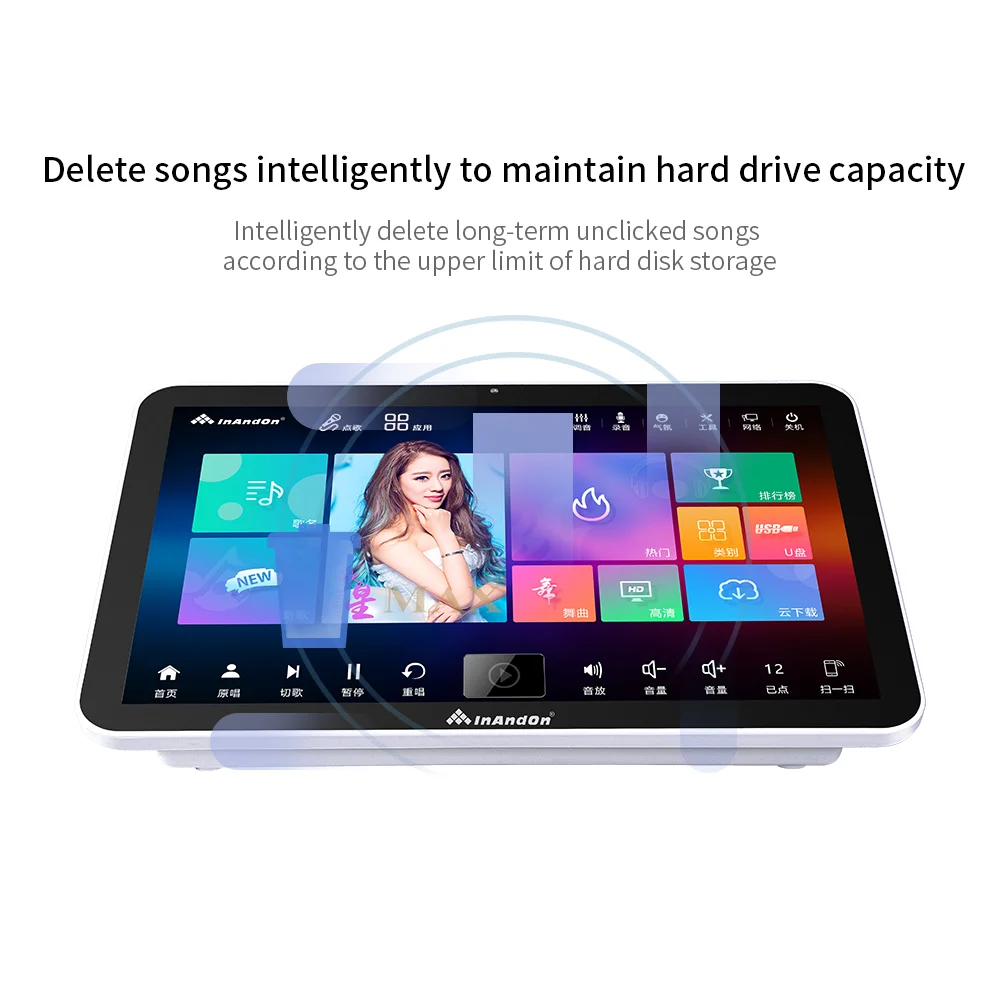その他 LAV SERIES 150 KARAOKE HOT MENU! TAV-142 15.6'' Touch Screen KTV All in One Karaoke Machine Vlog