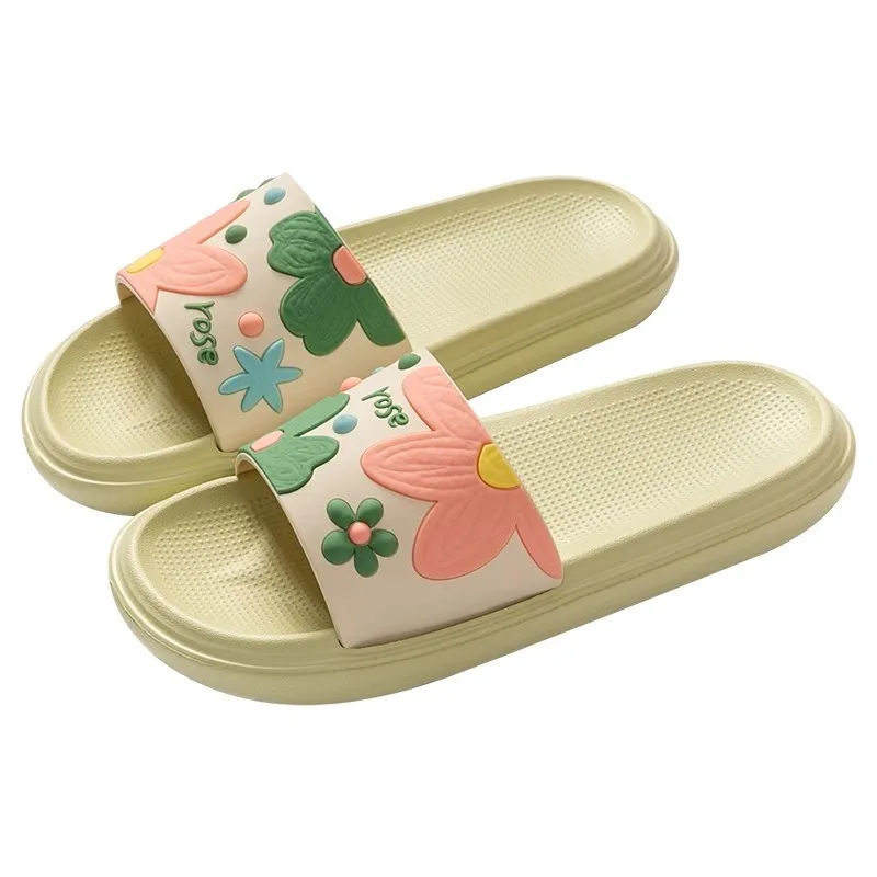 Soft Sole PVC Slippers Non-Slip Comfort for Women