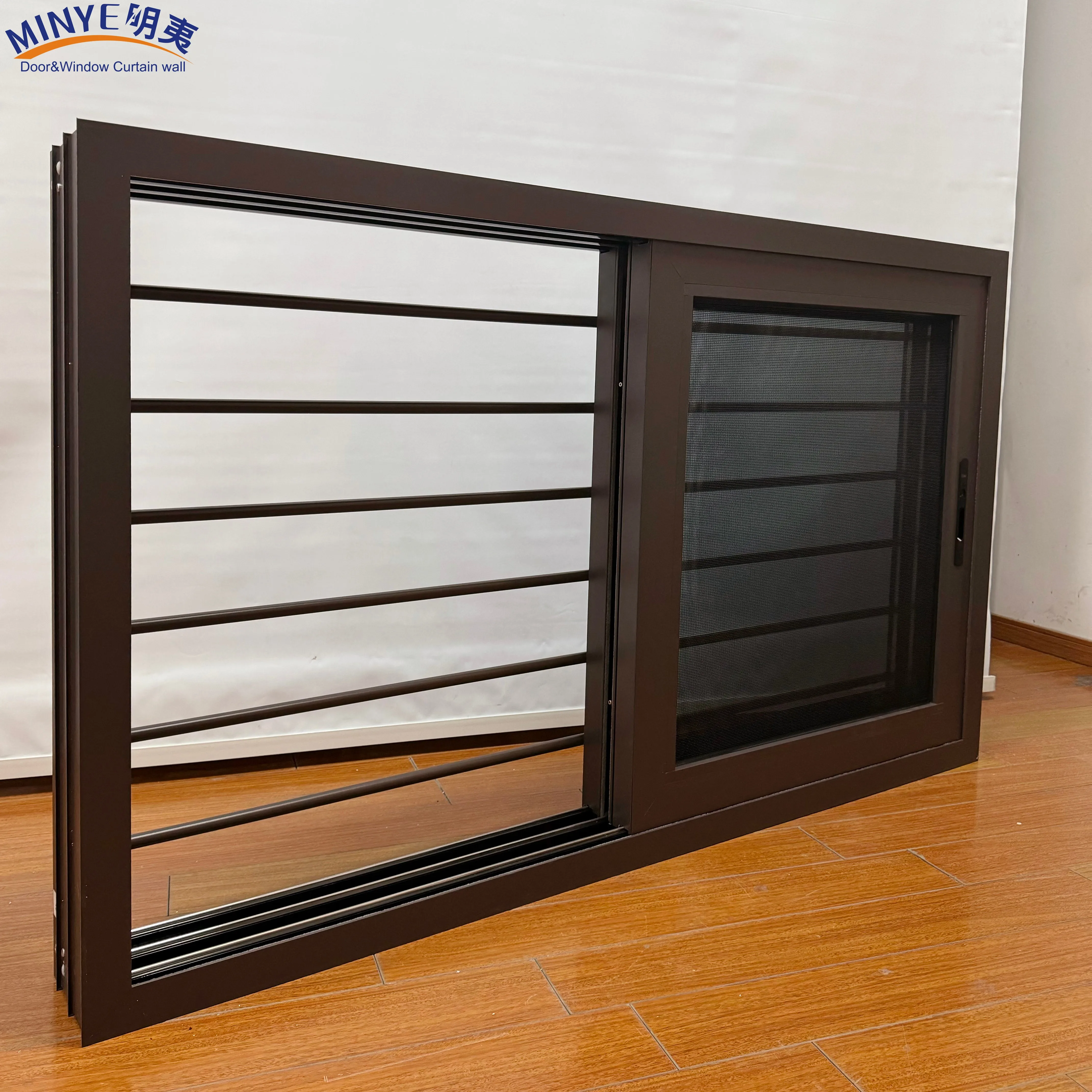 Windproof Aluminum windows Picture Frames for Restaurant Sliding windows and Sliding Door