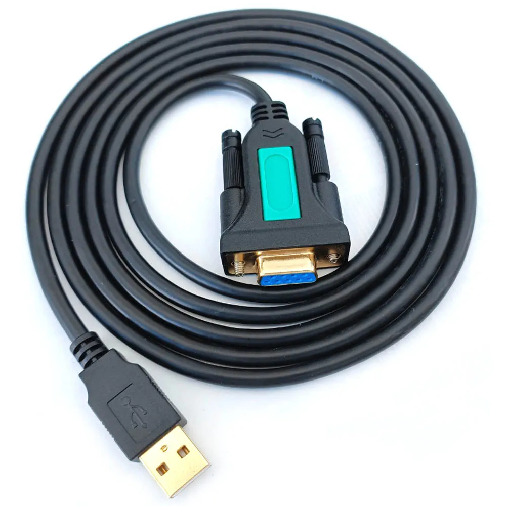 FTDI USB RS232 Female USB Null Modem Cable USB DB9F Receptacle for STB DVB HDTV Switches Server Console Config Service Cable