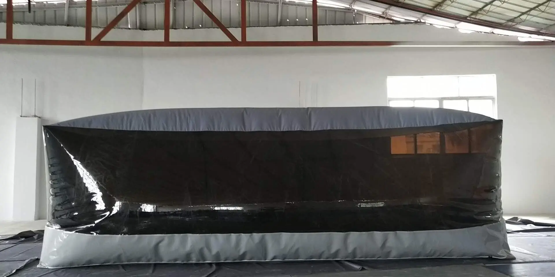 New Design Pvc Vehicle Capsule Inflatable Capsule  Inflatable Garage Car Booth Bubble Cover Black Anti-UV