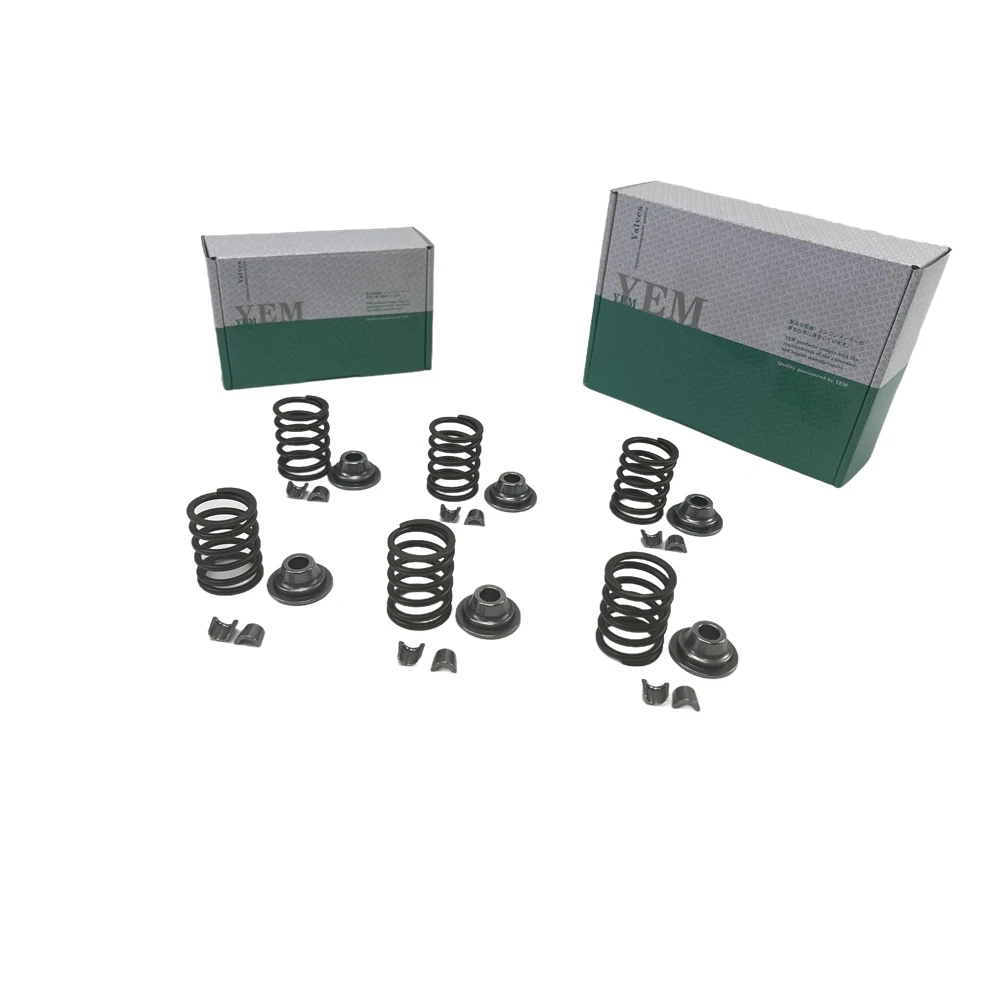 D1305 Valve Spring Kit Spring Seat & Retainer for Kubota OEM Engine Parts