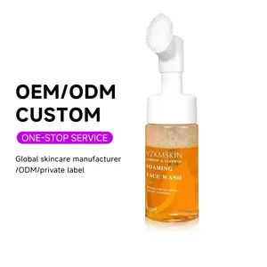 Turmeric Serum Face Wash Skin Care Cleaning Oil Control Makeup Remover Facial Cream Organic Gel Beauty Product Face Cleanser