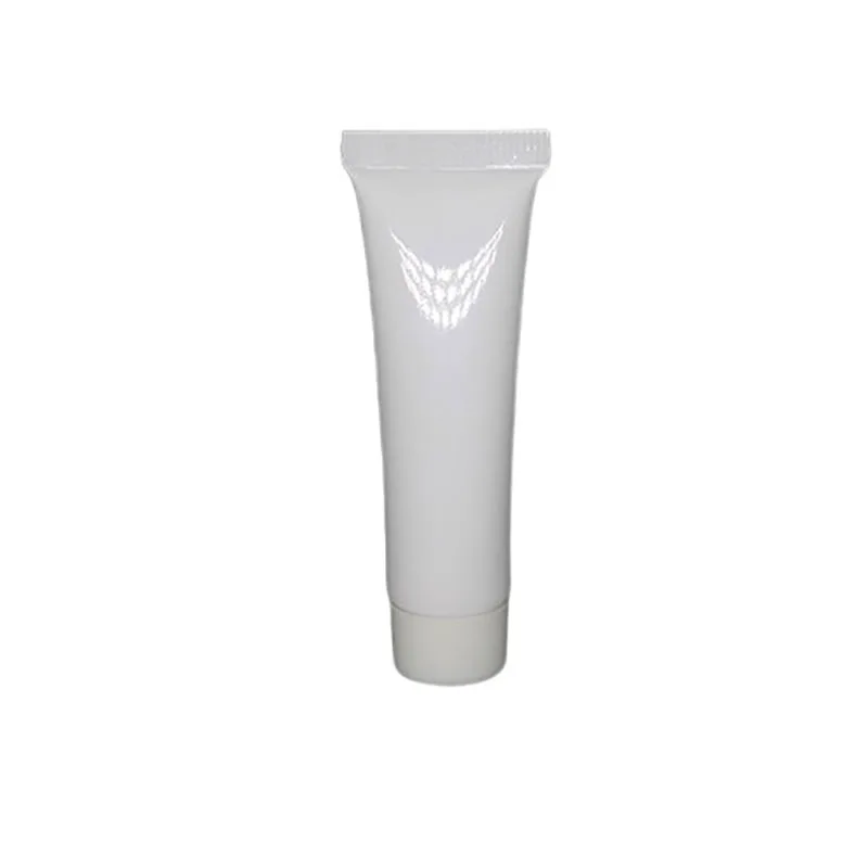 3ML 5ML 10ML 20ML 30ML 50ML 80ML 100ML 120ML 150ML 200ML Empty Screw Lid Cosmetic Packaging White Plastic Squeeze Tubes Bottles