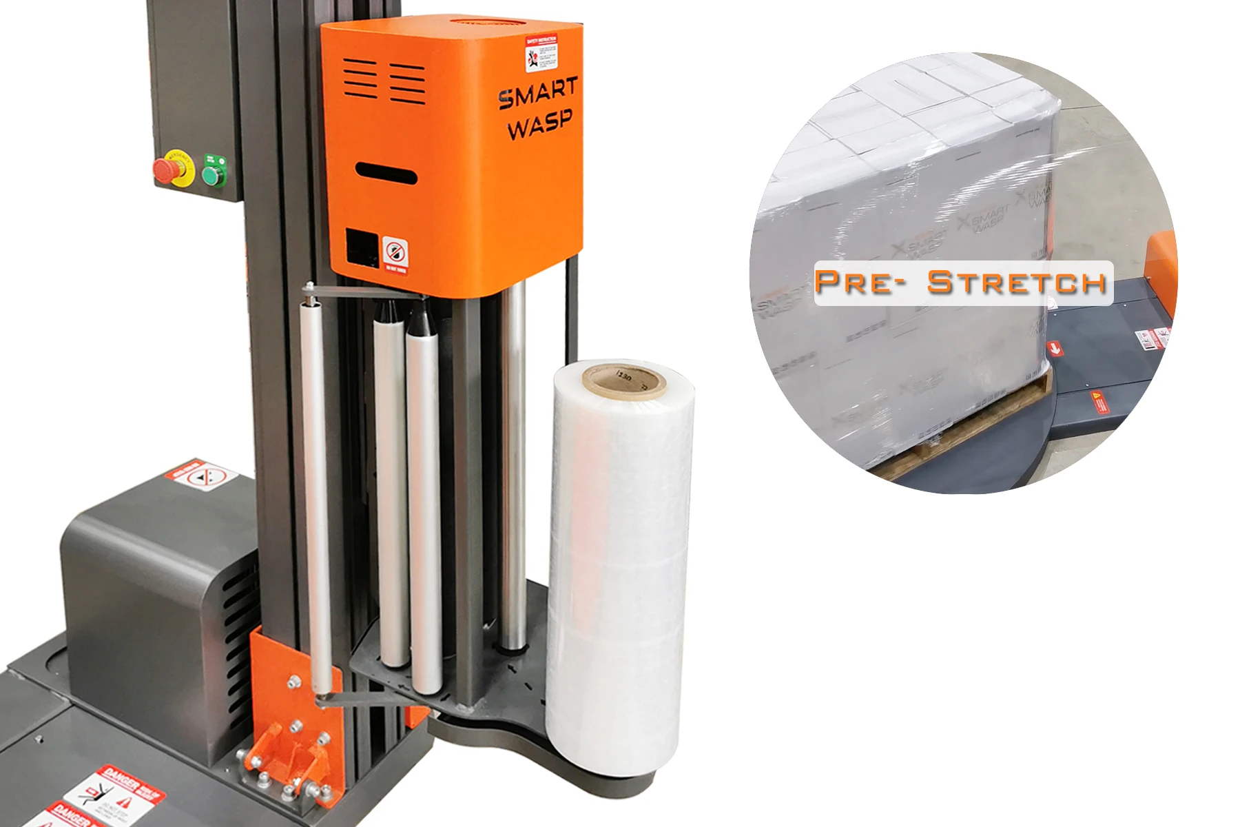 New Arrival Pallet Wrapping Machine SMART WASP Standard Pallet Wrapping Machine