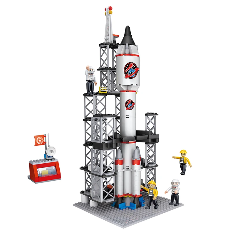COGO 309 PCS Kids Building Blocks Rocket Space Set - Creative