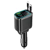 3-Black-CAPD209-3 ไฟบรรยากาศ M4 แบบพับได้ XPIN+Type-C Super