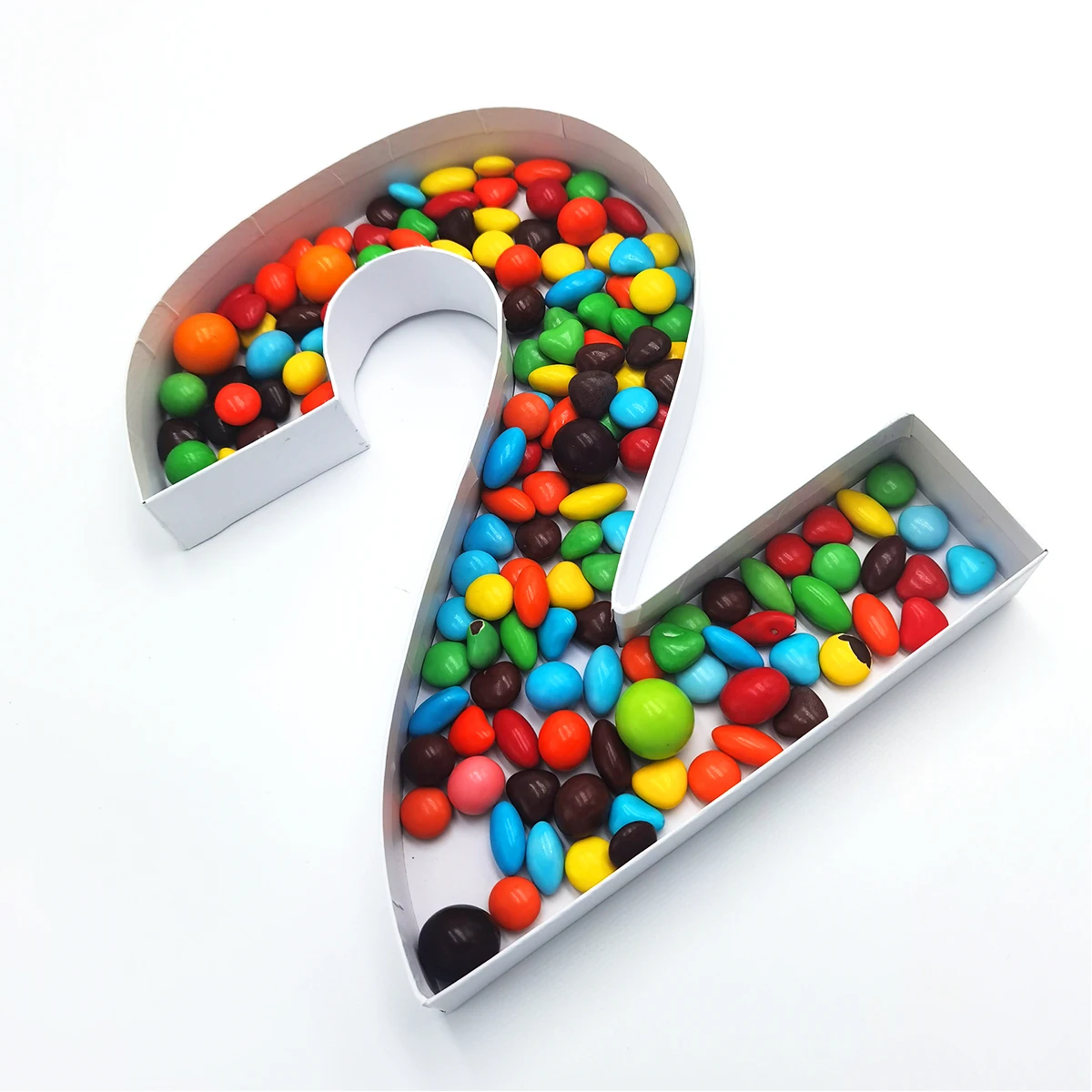 thumbnail image 2 of 2025 Graduation Number Boxes - 4 Piece Fillable Plastic Display For Candy & Decor 2 of 5