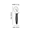 Black 65 fluted pizza cutter