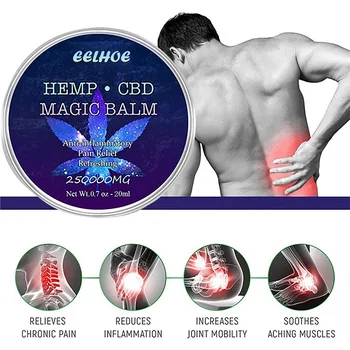 private label Wholesale 50g Muscle Back Joint Pain Relief Massage Balm for Herbal cream Pain Relief Ointment