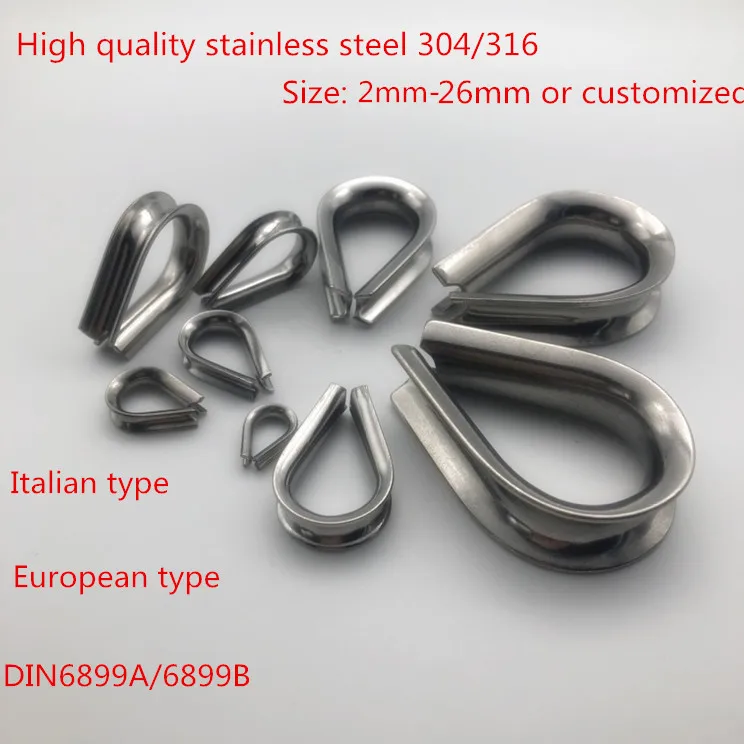 wire rope cable thimbles factory