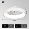 18 inch-White