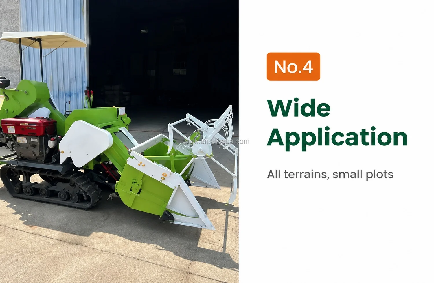 Mini Crawler Combine Harvester