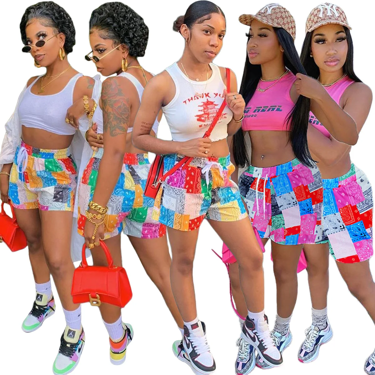 Women's Summer Printed Casual Pants Biker Shorts Loose Beach Pants Women's  Shorts - Buy Women's Shorts,Biker Shorts Women,Short Pants For Women  Product on Alibaba.com