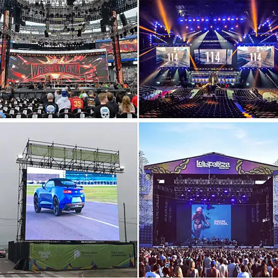 Top Selling P4.81 Outdoor Rental LED Video Wall Touchscreen Advertising Screen for Retail Store Digital Poster Function SDK manufacture