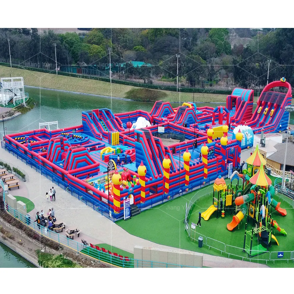 Al aire libre o de Interior niños inflable parques ciudad inflable