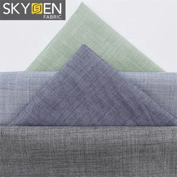 Skygen 35% Viscose 65% Polyester viscose rayon fabric Plain twill rayon/polyester fabric