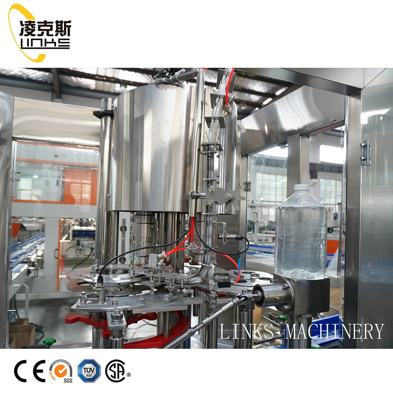 Automatic Edible Oil Filling Machine Large Bottle Filler Packaging Equipment