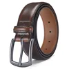 Color-changing round buckle dark brown - 120cm